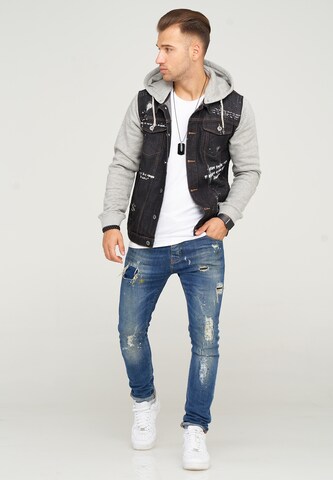 behype Jeansjacke 'MIRKUS' in Mischfarben