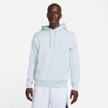 Sweat de sport NIKE en bleu : devant