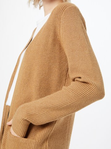 VILA Knit Cardigan 'Ril' in Brown