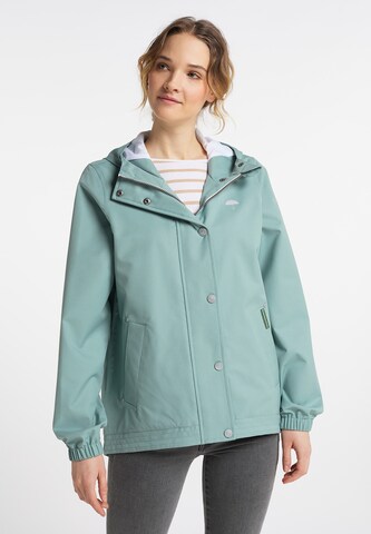 Schmuddelwedda Weatherproof jacket in Green: front