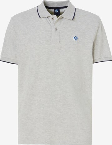 North Sails Poloshirt in Grau: predná strana