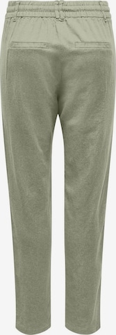 ONLY Regular Pleat-Front Pants 'CARO POPTRASH' in Green