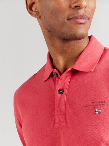 NAPAPIJRI Shirt 'ELBAS' in Rood