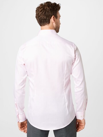 Coupe slim Chemise business ETON en rose