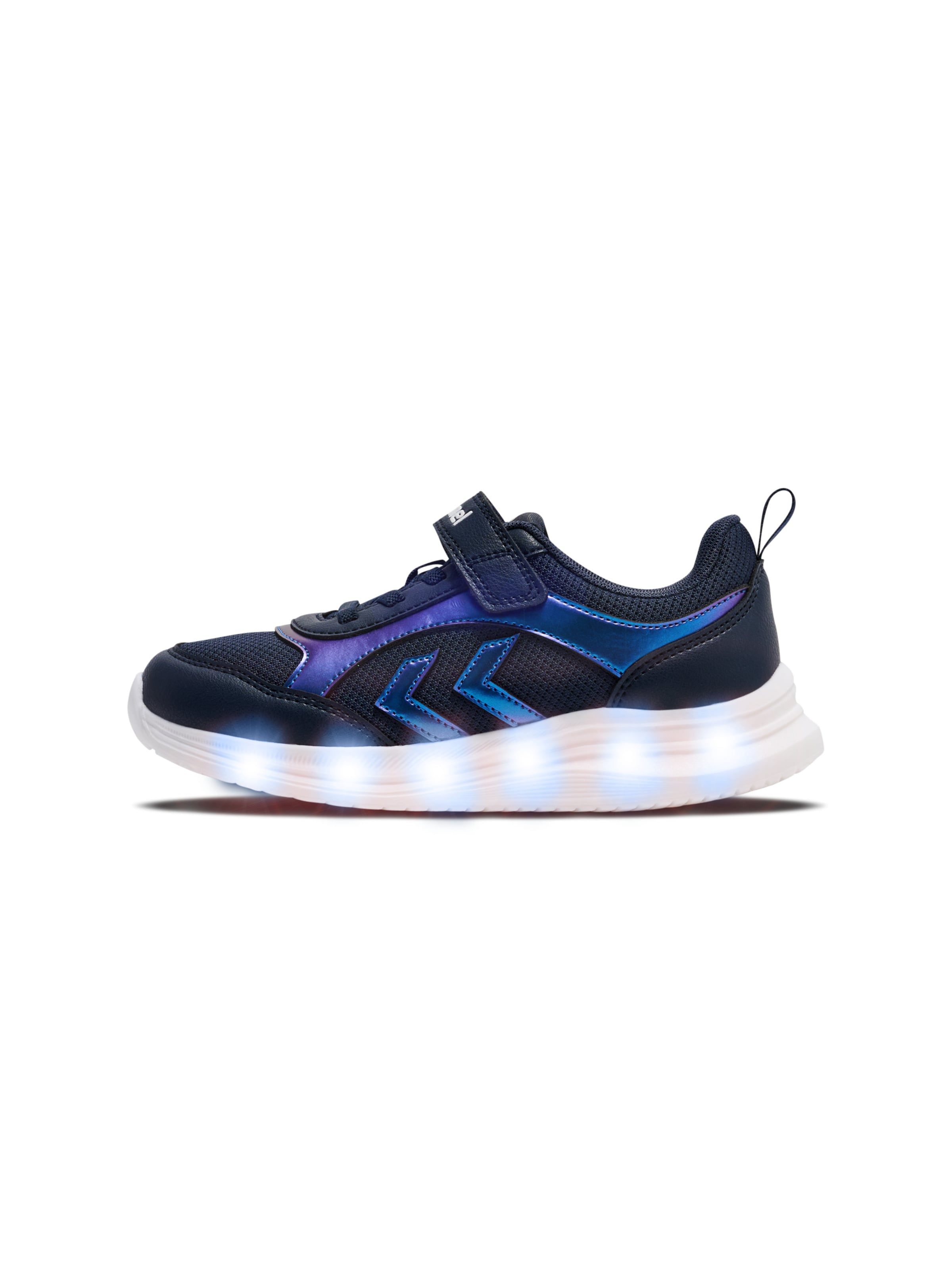 Hummel Sneakers 'Glow' in 25 in de kleur Nachtblauw / Ultramarine blauw, Productweergave