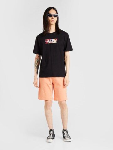 JACK & JONES Shirt 'SUMMER' in Zwart