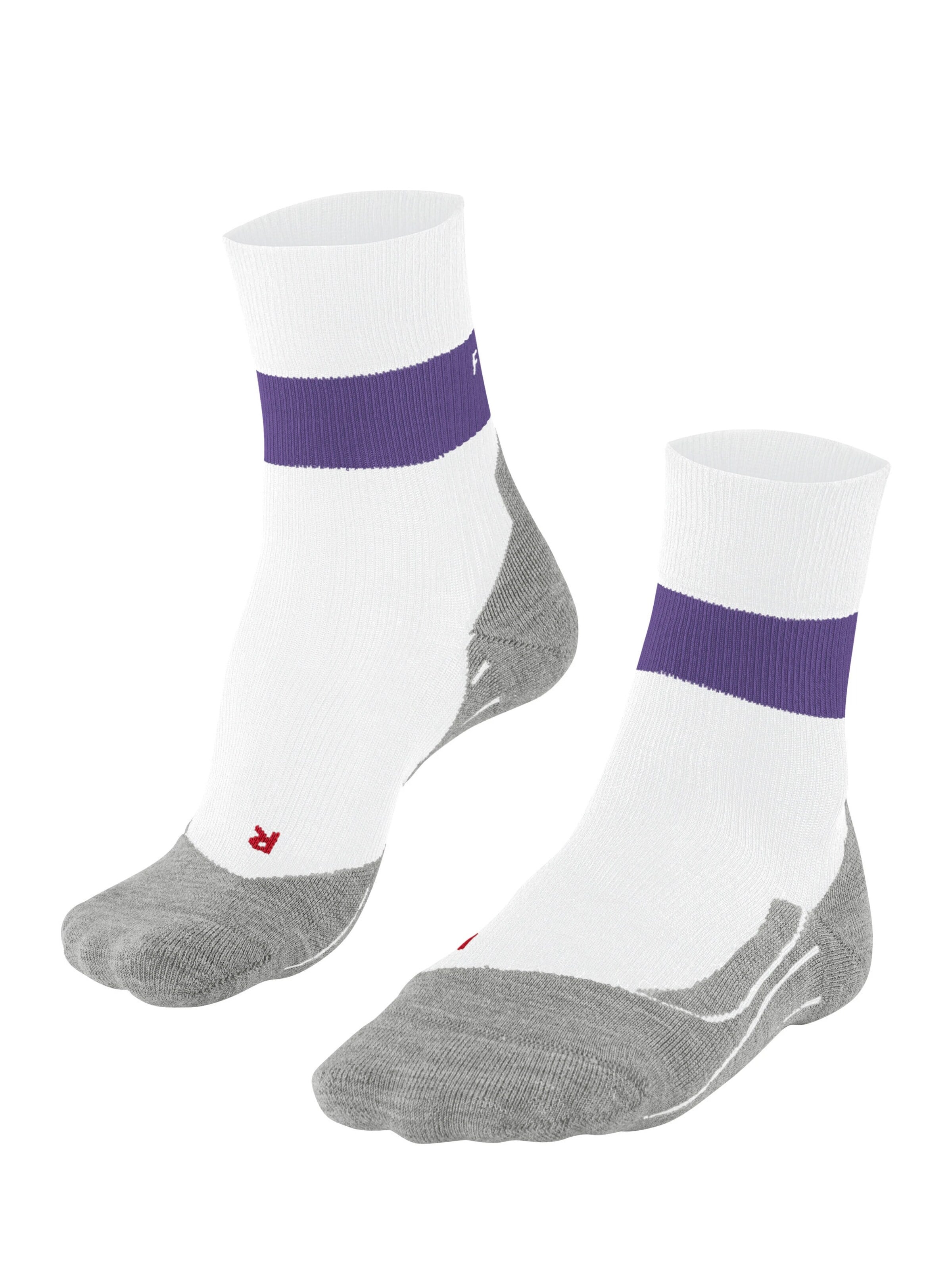 FALKE Athletic Socks 'RU Compression Stabilizing' in White: front