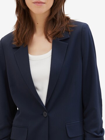 Blazer di TOM TAILOR DENIM in blu