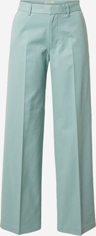 LEVI'S ® - Calças com vincos 'Baggy Trouser' em verde: frente