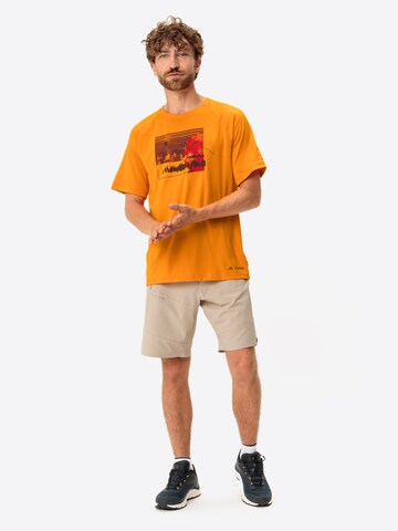 VAUDE Performance shirt 'Gleann II' in Orange