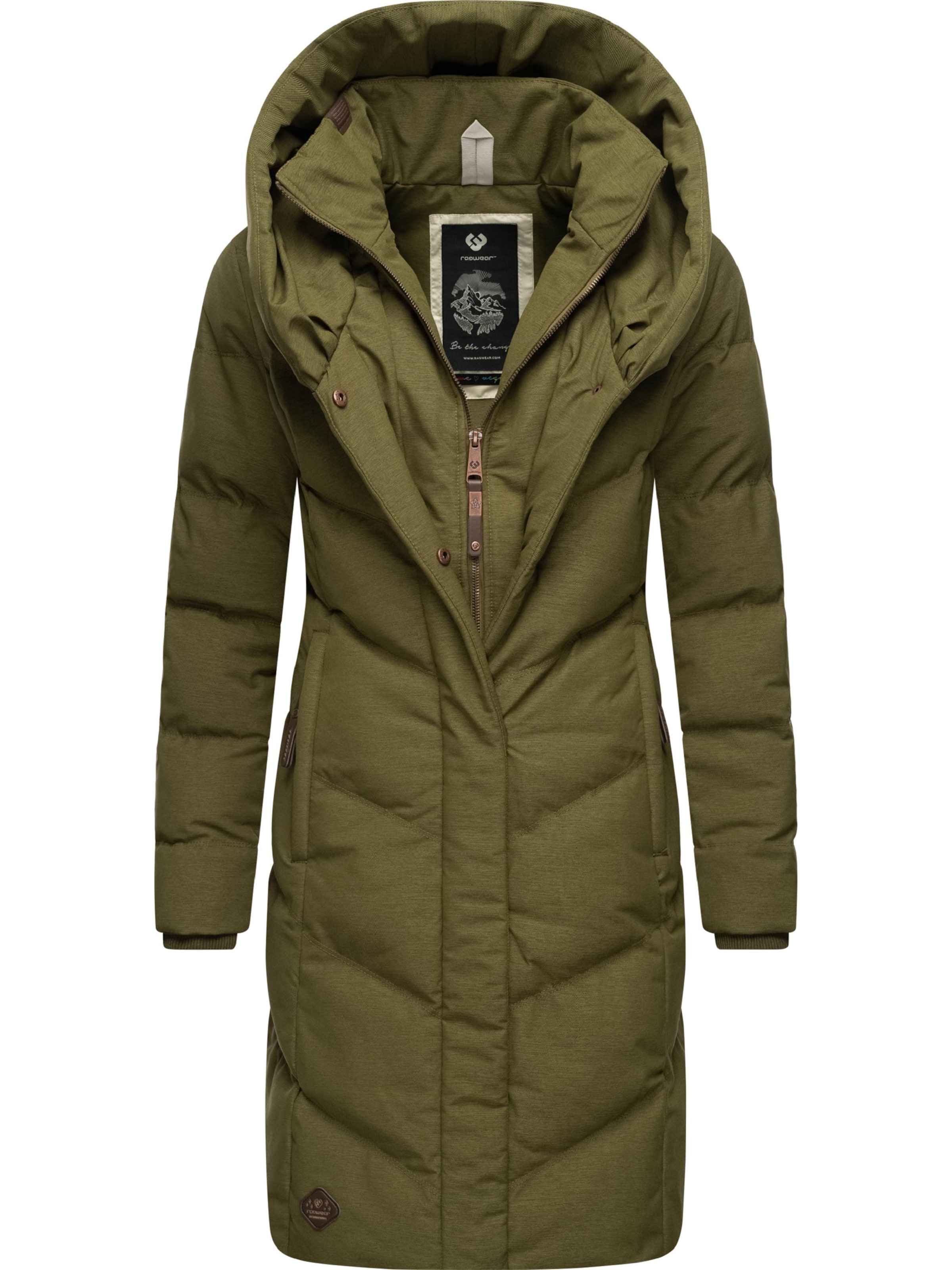 Manteau d’hiver 'Natalka' Ragwear en vert
