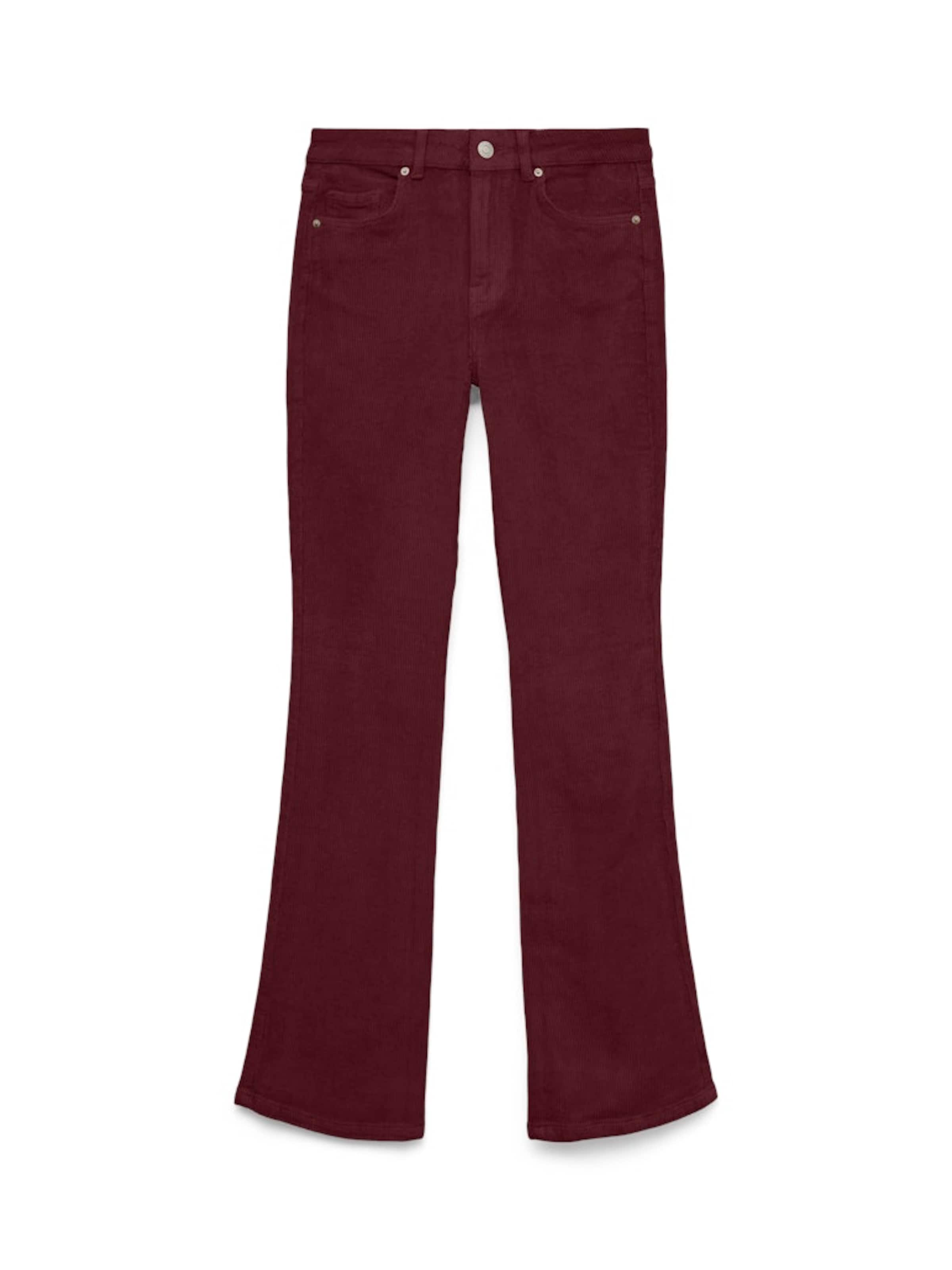 VERO MODA Broek 'VMFLASH' in Rood: voorkant