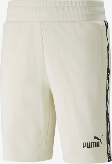 PUMA Workout Pants in Black / White / Wool white, Item view
