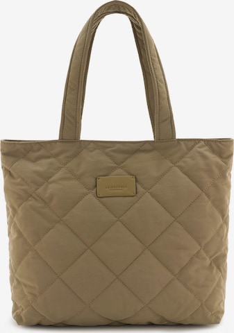 Seidenfelt Manufaktur Shopper 'Hetta' in Green: front