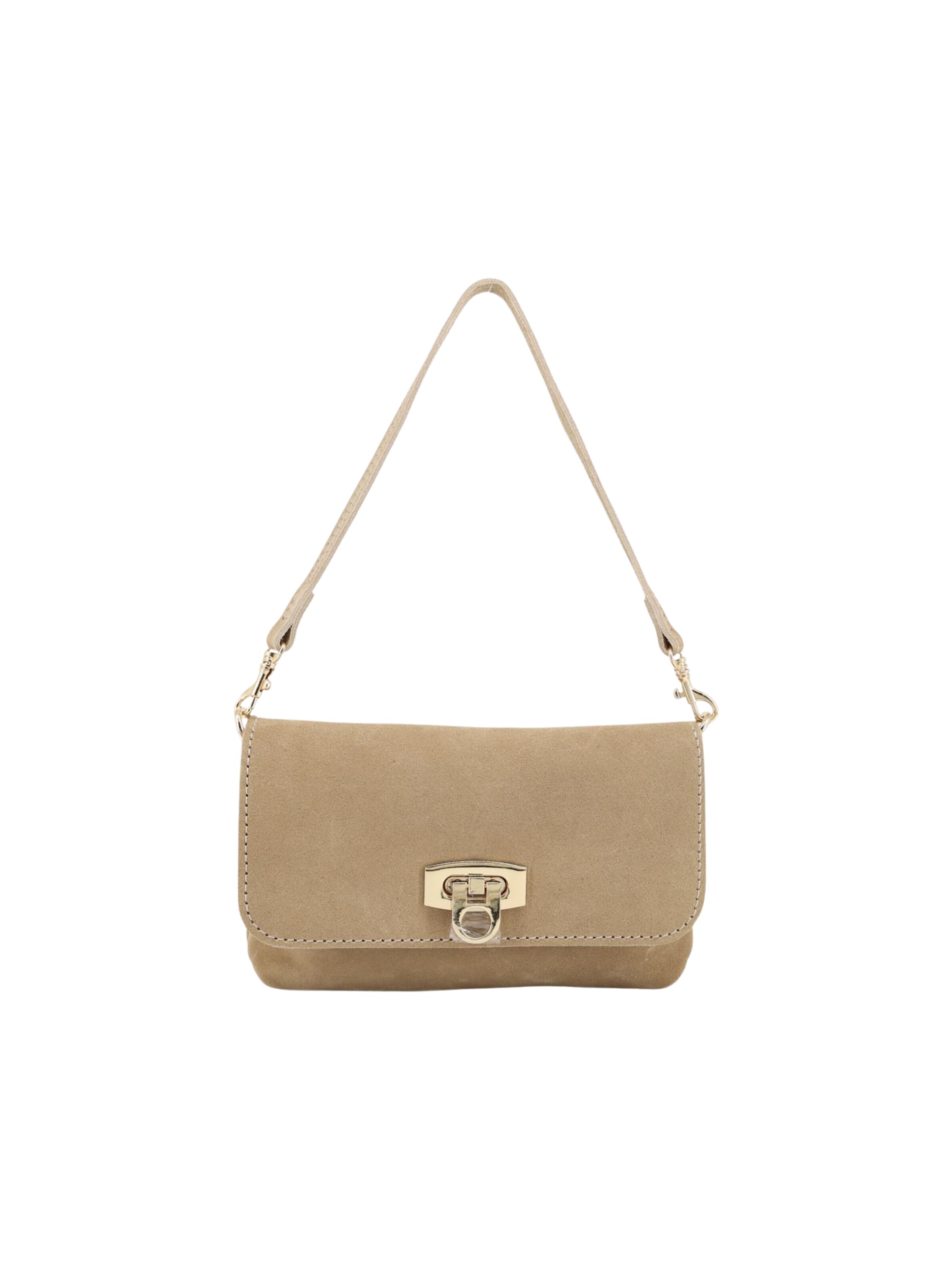 Brise Clutch 'Alessa Wild Leather'‌‌‌‌‌‌‌‌‌‌ in Braun: Vorderseite