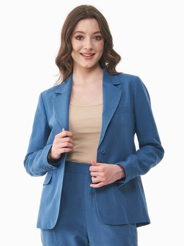 Organication Blazer in Blau: Vorderseite