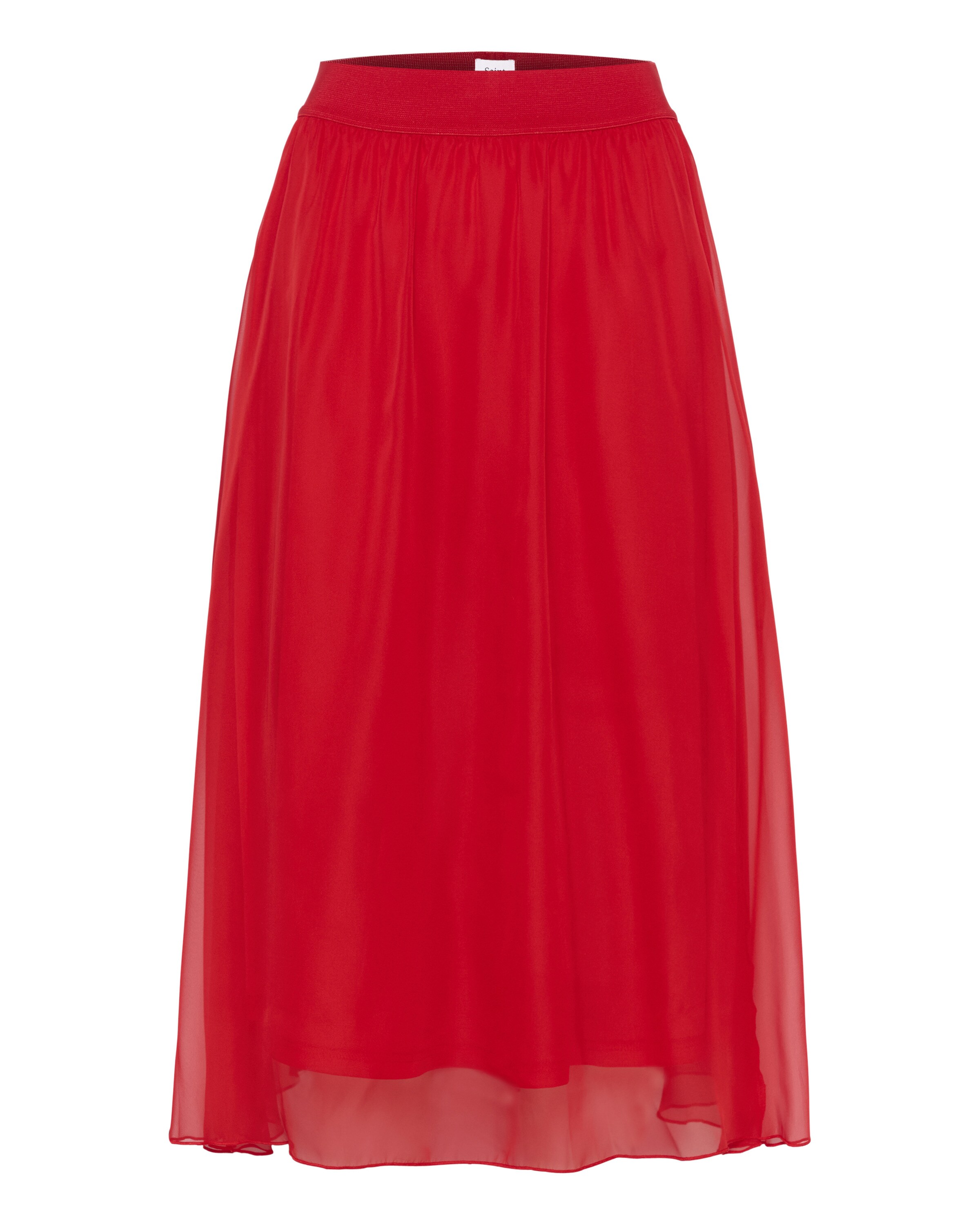SAINT TROPEZ Rok 'Coral' in Rood: voorkant