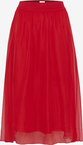 SAINT TROPEZ Rok 'Coral' in Rood: voorkant