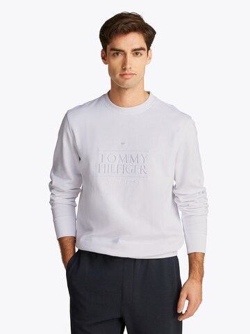 Felpa di TOMMY HILFIGER in bianco: frontale