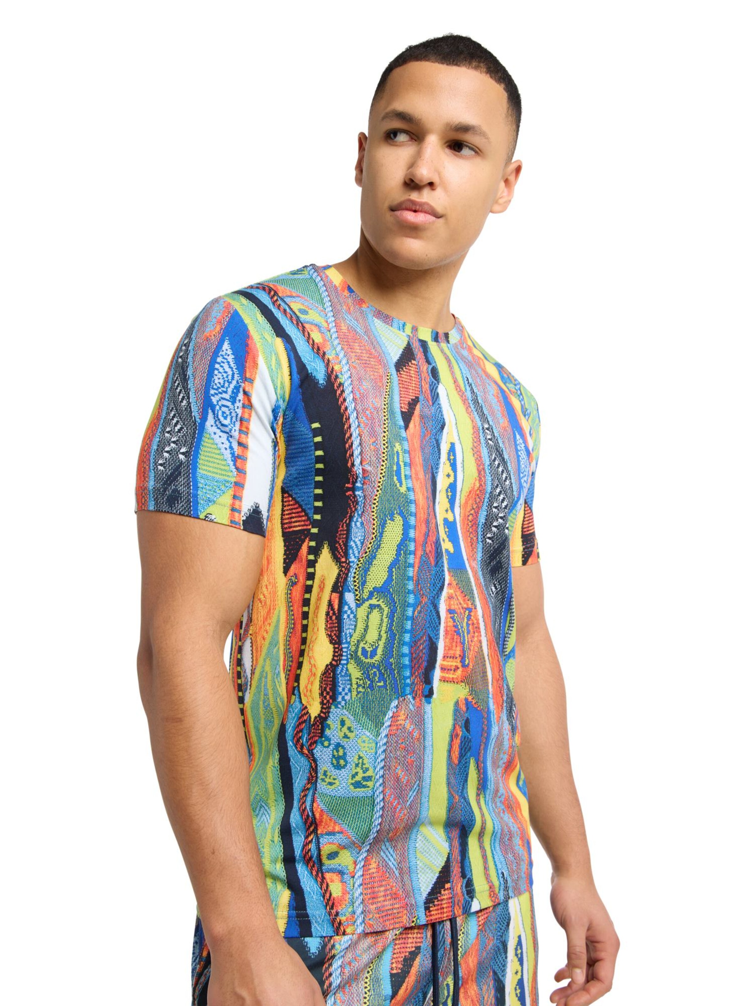 T-Shirt 'Egon' Carlo Colucci en vert