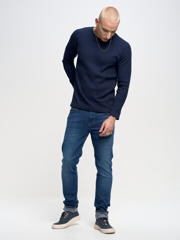 BIG STAR Slimfit Jeans 'RONAN' in Blauw