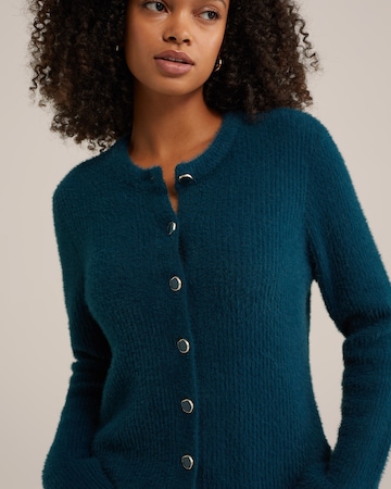 WE Fashion Cardigan i blå
