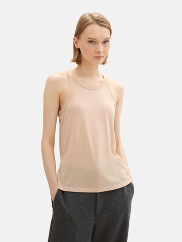 TOM TAILOR DENIM Top in Beige