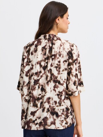 Fransa Bluse 'FROline' in Braun