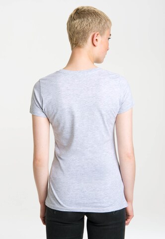 LOGOSHIRT Shirt 'Snoopy' in Grey