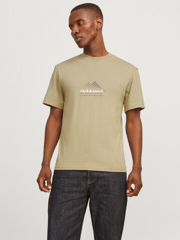 JACK & JONES Shirt 'JCOLima' in Beige: front