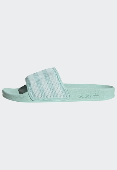ADIDAS ORIGINALS Mules in Mint / White, Item view