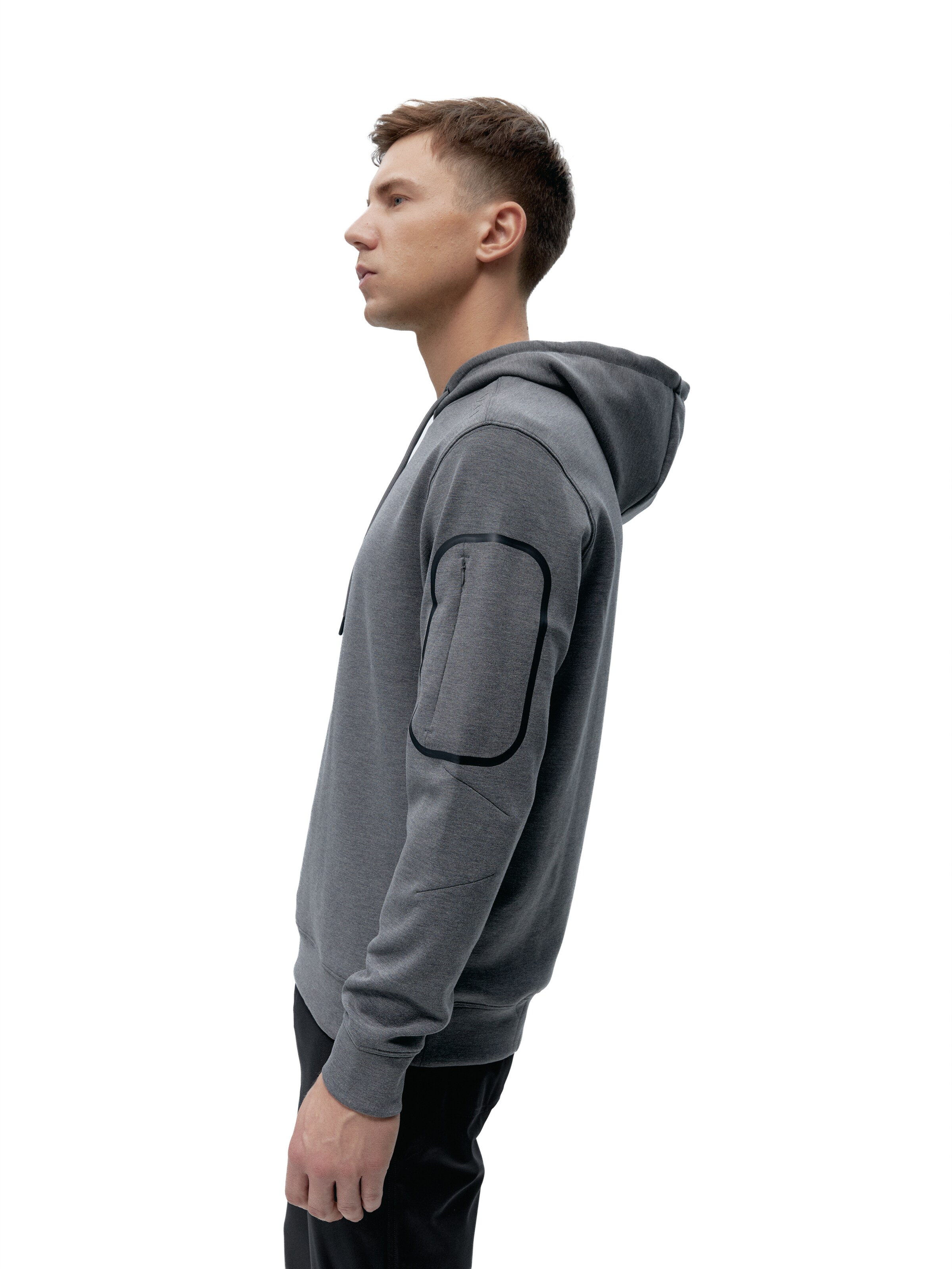 Born Living Yoga Sports sweatshirt ' Marion ' in Grey