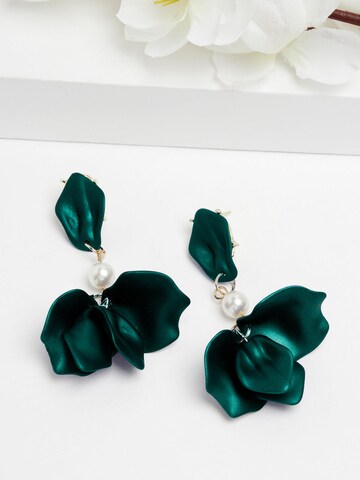 AVANT-GARDE PARIS - Pendientes 'Elenaa' en verde