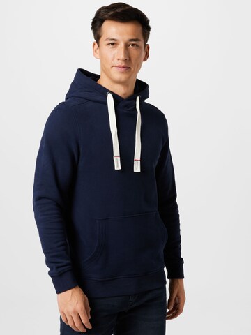 TOM TAILOR Sweatshirt in Blauw: voorkant