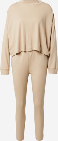 Pyjama SCHIESSER en beige : devant
