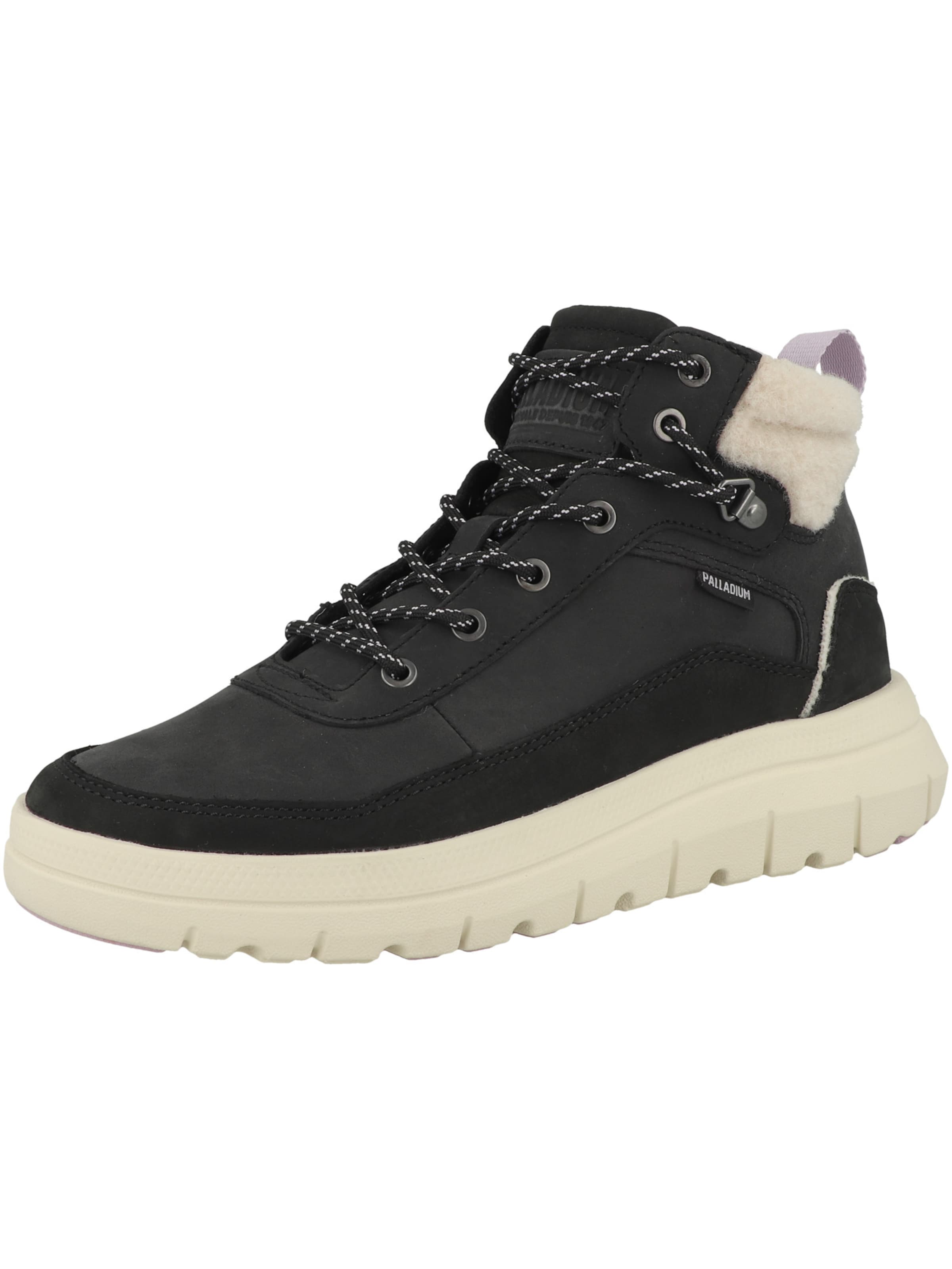 Palladium - Botim com fivela 'Palla' em preto: frente