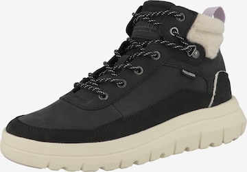 Palladium Veterlaarsjes 'Palla' in Zwart: voorkant