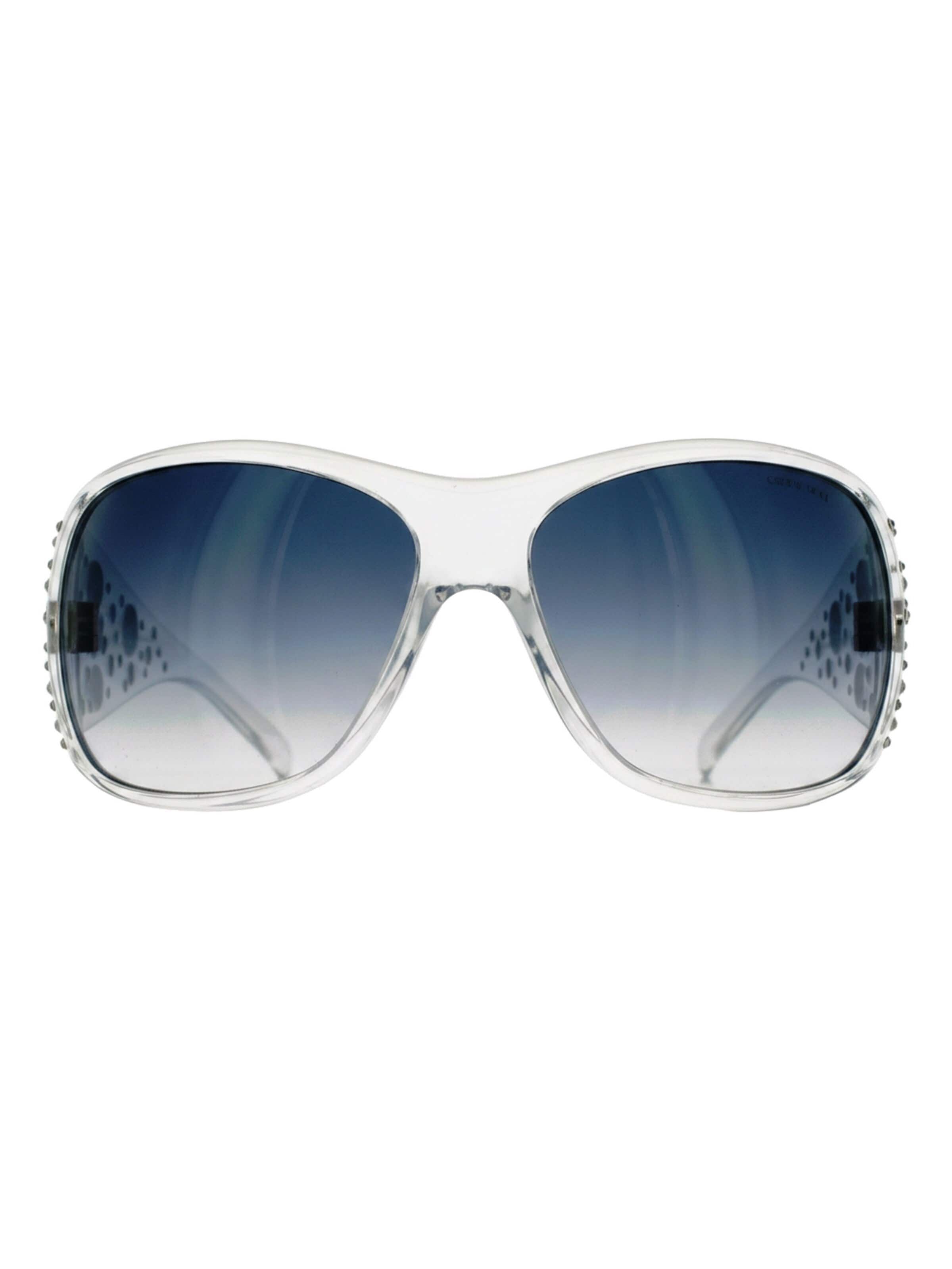 EXCLUSIVE EDITION Sonnenbrille 'Rome embellished with Swarovski crystals'‌‌ in Transparent: Vorderseite
