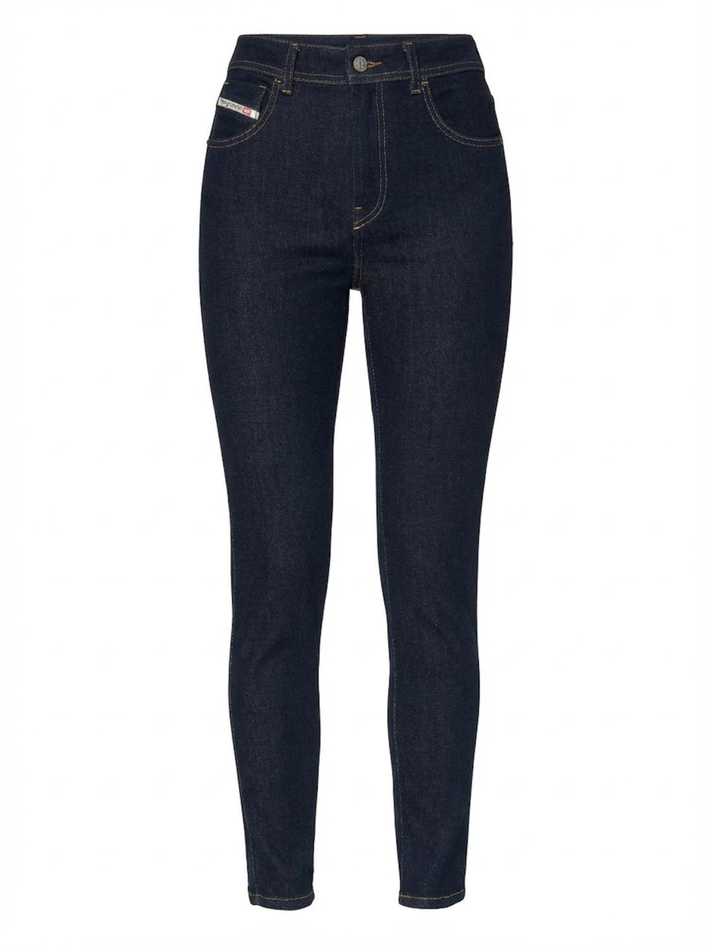 DIESEL Skinny Jeans '1984 SLANDY-HIGH' in Blauw: voorkant