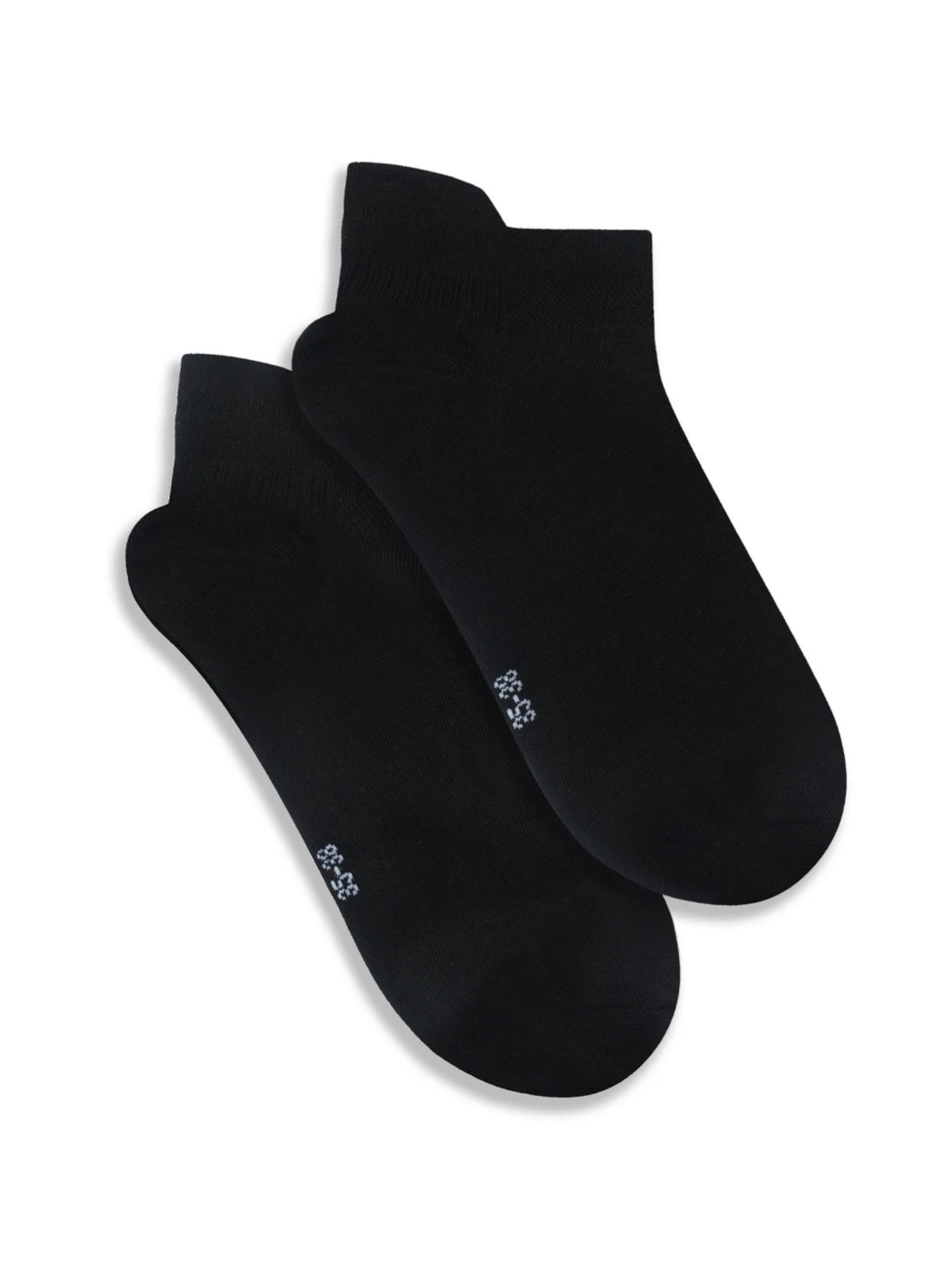 cfab (formerly creamy fabrics) Socken '4er-Pack Sneaker Socken'‌ in Schwarz