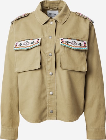 ONLY Between-season jacket 'FOX' in Green: front