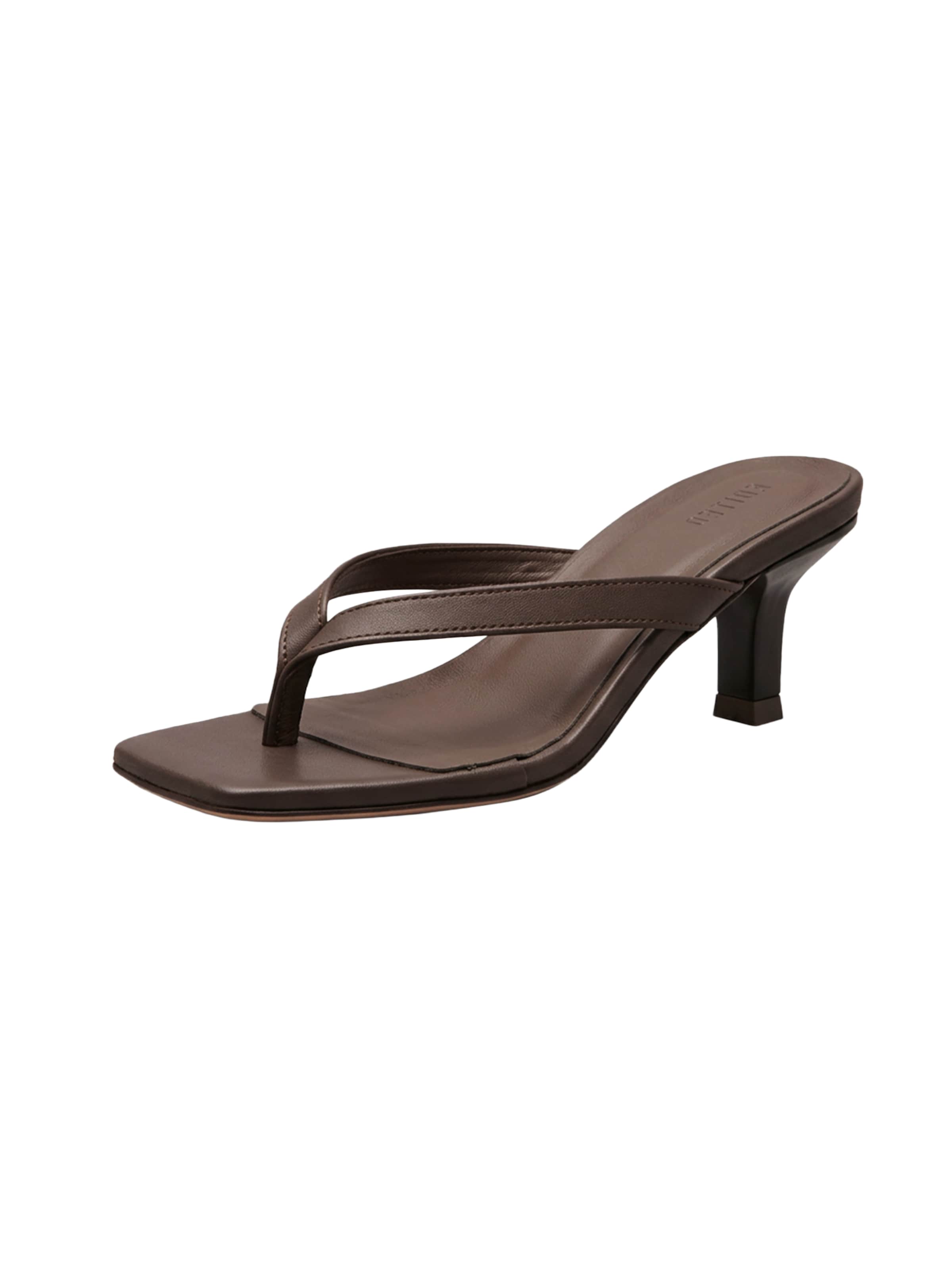 EDITED Sandal 'Nico' in Brown: front
