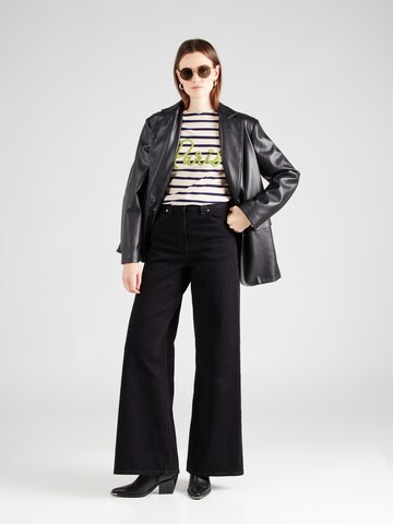 T-shirt 'BEAU' Key Largo en bleu