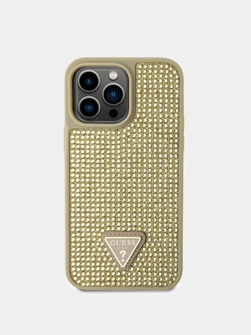 GUESS Case in Gold: front