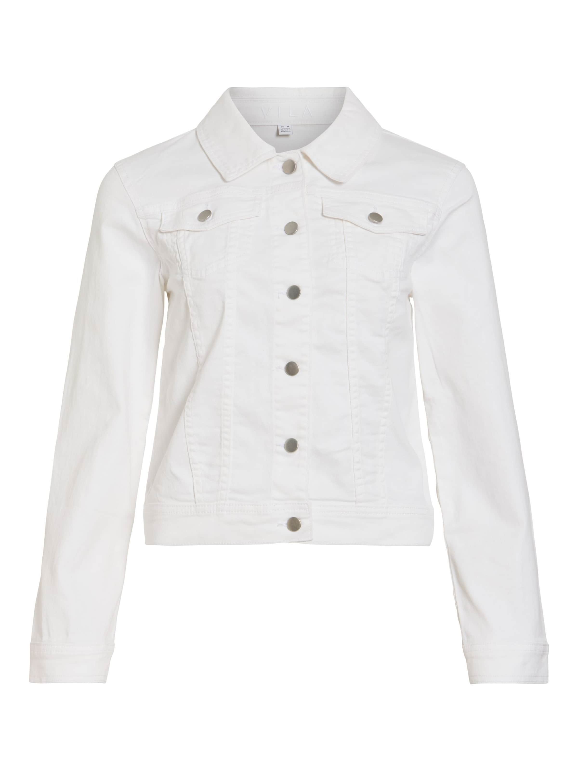 VILA Jacke 'VINUS ' in Weiß: Vorderseite