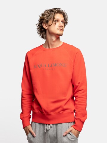 Acqua Limone Sweatshirt 'College Classic' i röd