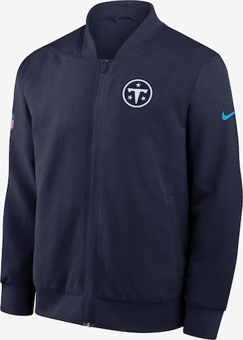 NIKE Athletic Jacket 'Titans Nike NFL Rivalries NFL Jacket' in Blue: front