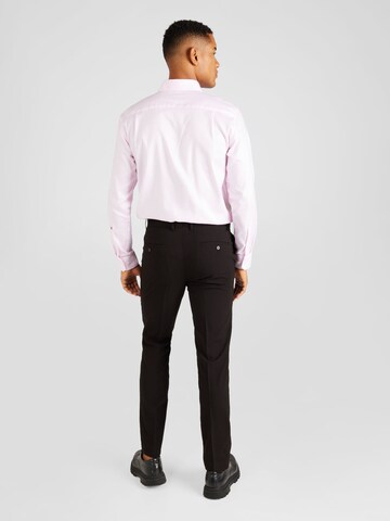 Slimfit Costum de la Lindbergh pe negru