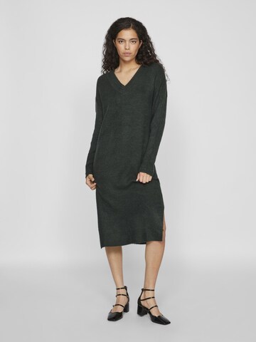 VILA Knitted dress in Green