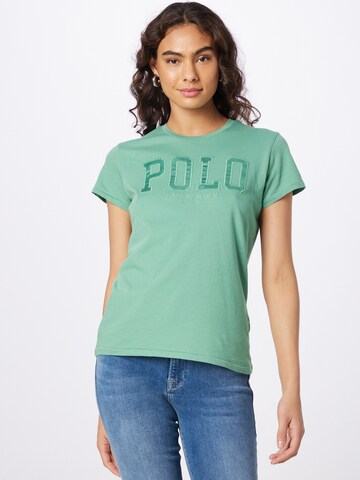 Polo Ralph Lauren T-Shirt in Grün: predná strana